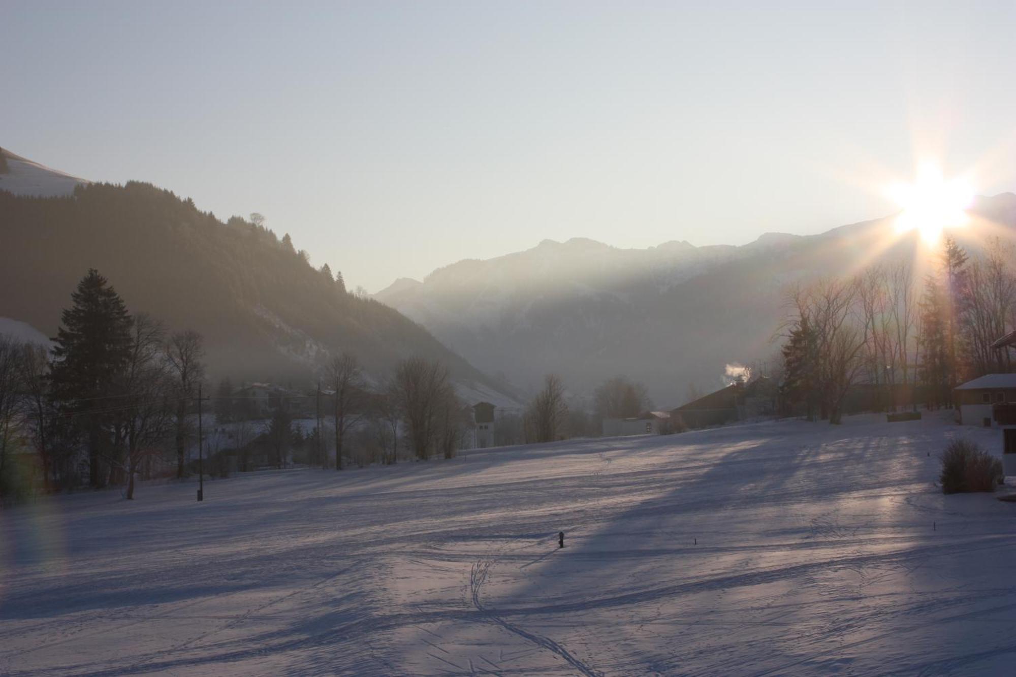Pension Alpenblick Schattwald Exterior foto